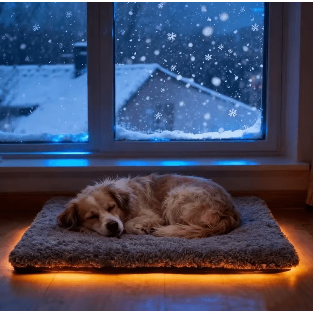 CozyTherm SelfWarming Cat Mat UltraSoft Thermal Pet Bed Pad For Cats Small Dogs 1