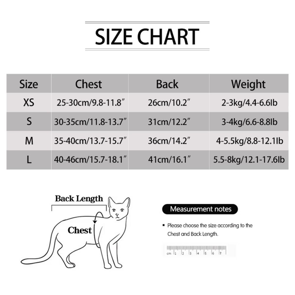 HealPurr Cat Recovery Suit Soft AntiLicking Surgical Onesie For Cats Small Pets 1
