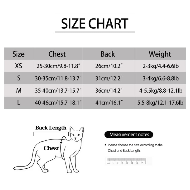 HealPurr Cat Recovery Suit Soft AntiLicking Surgical Onesie For Cats Small Pets 1