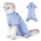 HealPurr Cat Recovery Suit Soft AntiLicking Surgical Onesie For Cats Small Pets 4