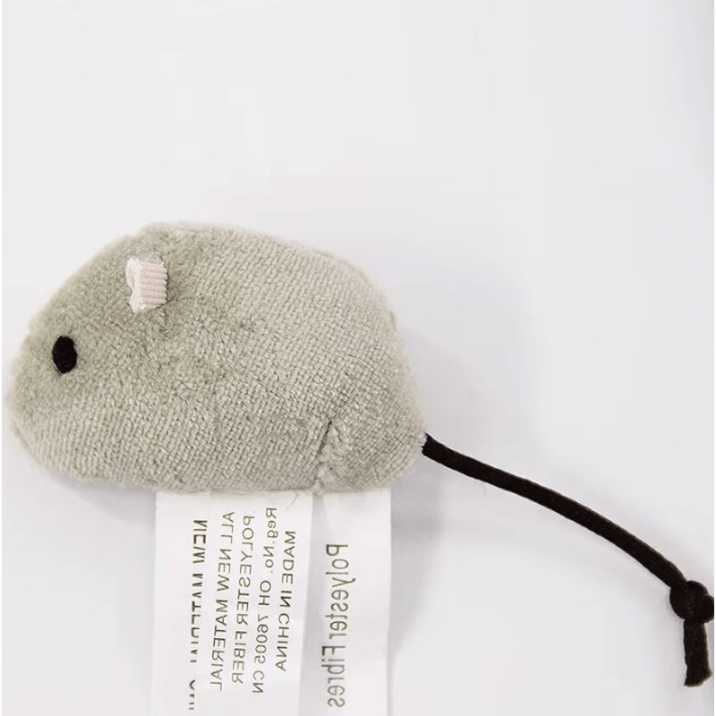 HuntPounce Plush Mouse Cat Toy Set Interactive BiteResistant Mice For Cats Kittens 3