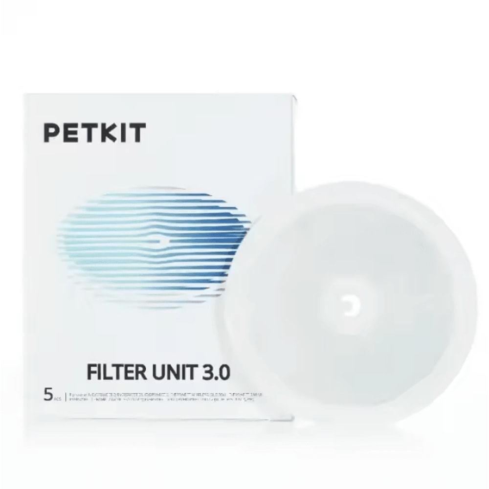 PureFlow PETKIT Fountain Filter 30 5Pack Replacement Water Filters For Cats Dogs 0