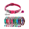 CamoPaws Personalized Pet Collar Custom Name ID Collar With Bell For Cats Small Dogs 0