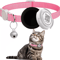 Reflective AirTag Cat Collar With QR ID Tag Dual Protection GPS Cat Collar For Safer Adventures 10