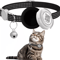 Reflective AirTag Cat Collar With QR ID Tag Dual Protection GPS Cat Collar For Safer Adventures 2