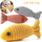 Realistic Fish Kicker Toy Interactive Cat Kicker Toy For Play Chewing Exercise 1