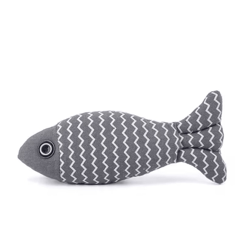 Realistic Fish Kicker Toy Interactive Cat Kicker Toy For Play Chewing Exercise 3