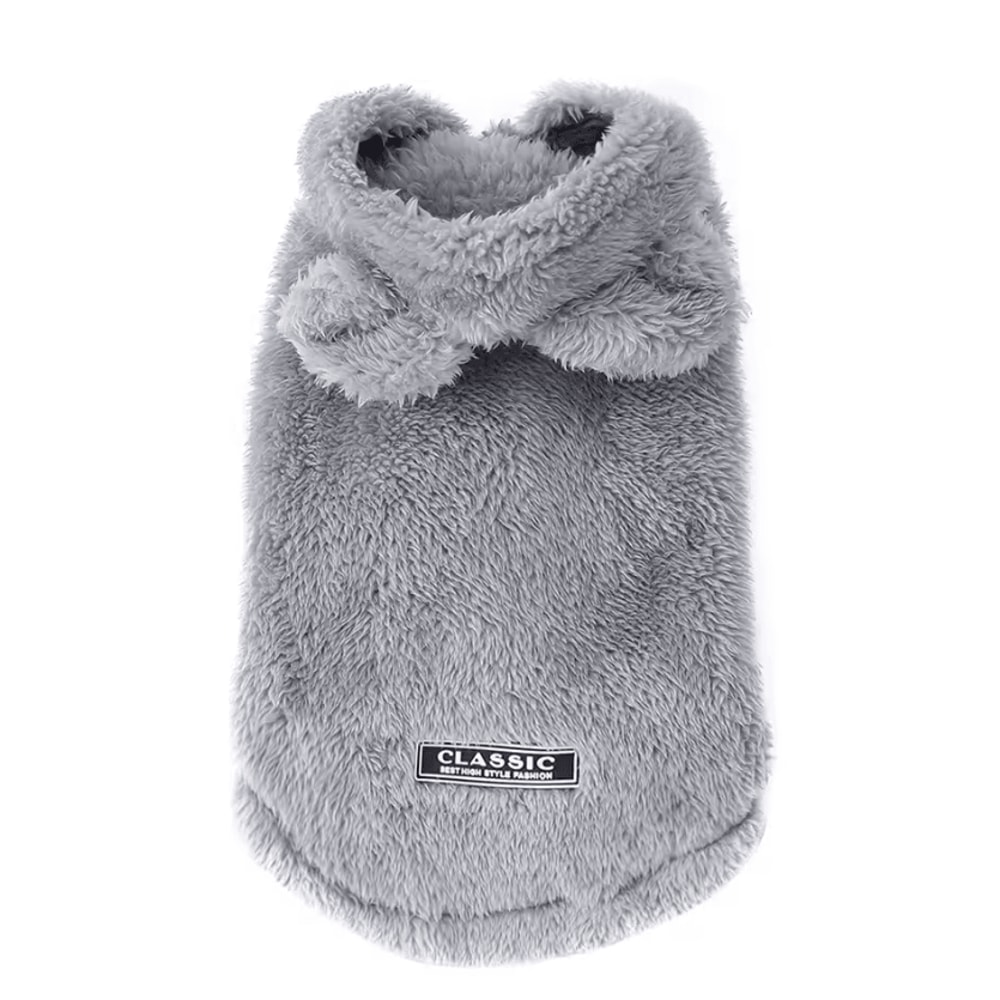 CozyPaws Fleece Pet Hoodie Cat Sweater For Warmth Comfort ColdWeather Style 5