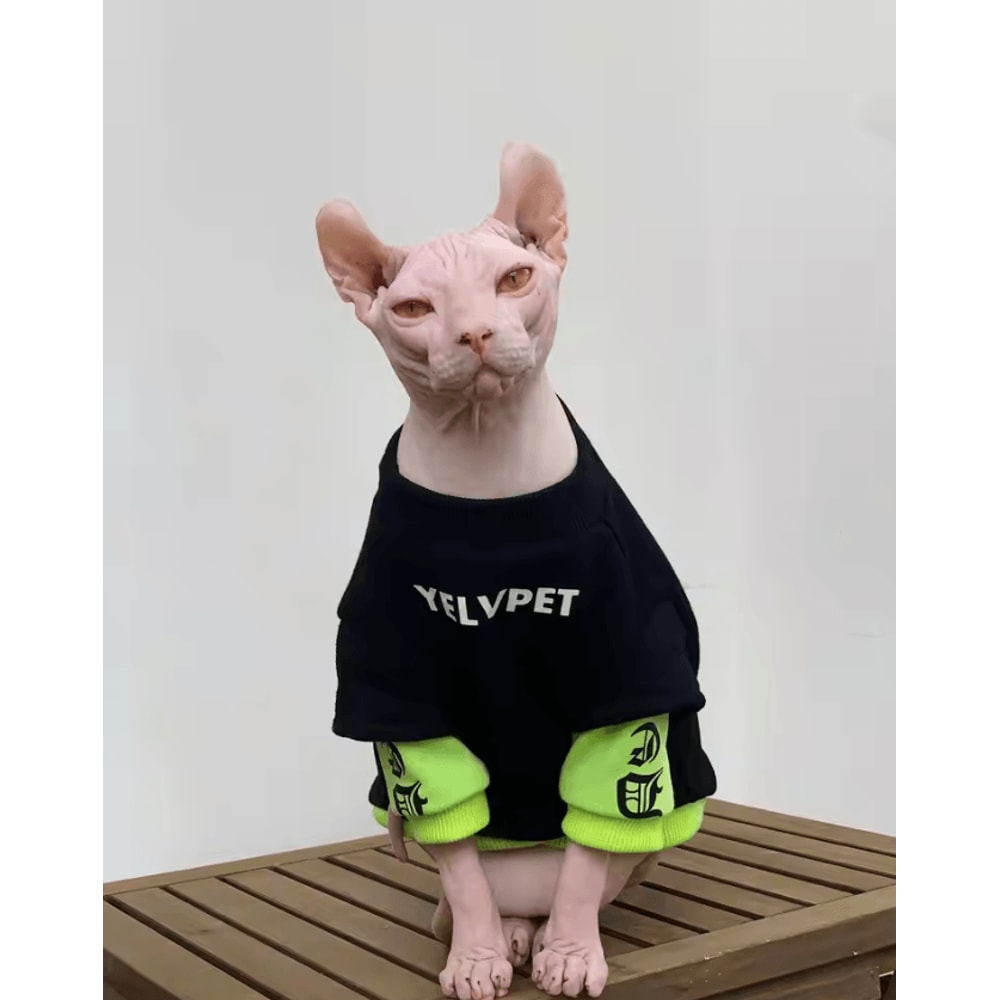 CozyFit Sphynx Cat Sweatshirt Sphynx Cat Clothes For Warmth Comfort Everyday Style 1