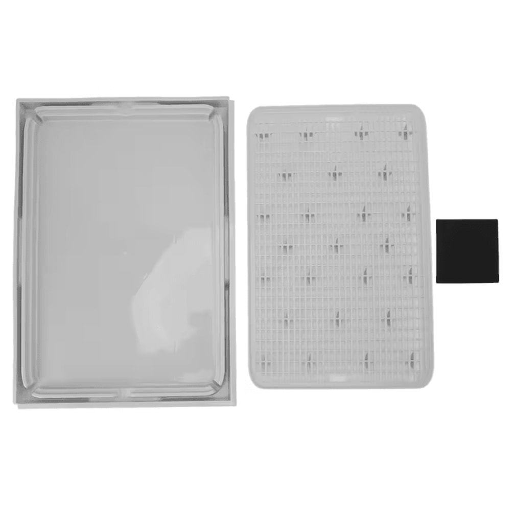 CleanStep DoubleLayer Litter Mat Cat Litter Mat For Cleaner Floors Less Tracking 2