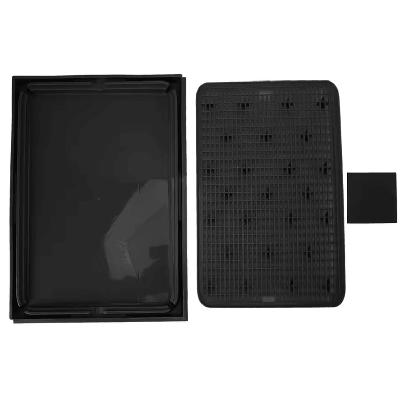 CleanStep DoubleLayer Litter Mat Cat Litter Mat For Cleaner Floors Less Tracking 5