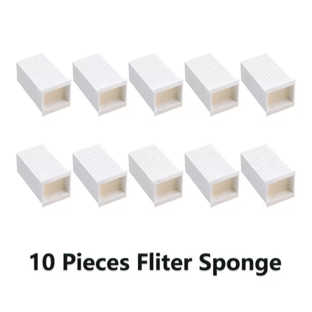 PureFlow Carbon Sponge Filter Set Cat Water Fountain Filters For Cleaner Healthier Hydration 0