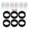 PureFlow Carbon Sponge Filter Set Cat Water Fountain Filters For Cleaner Healthier Hydration 5