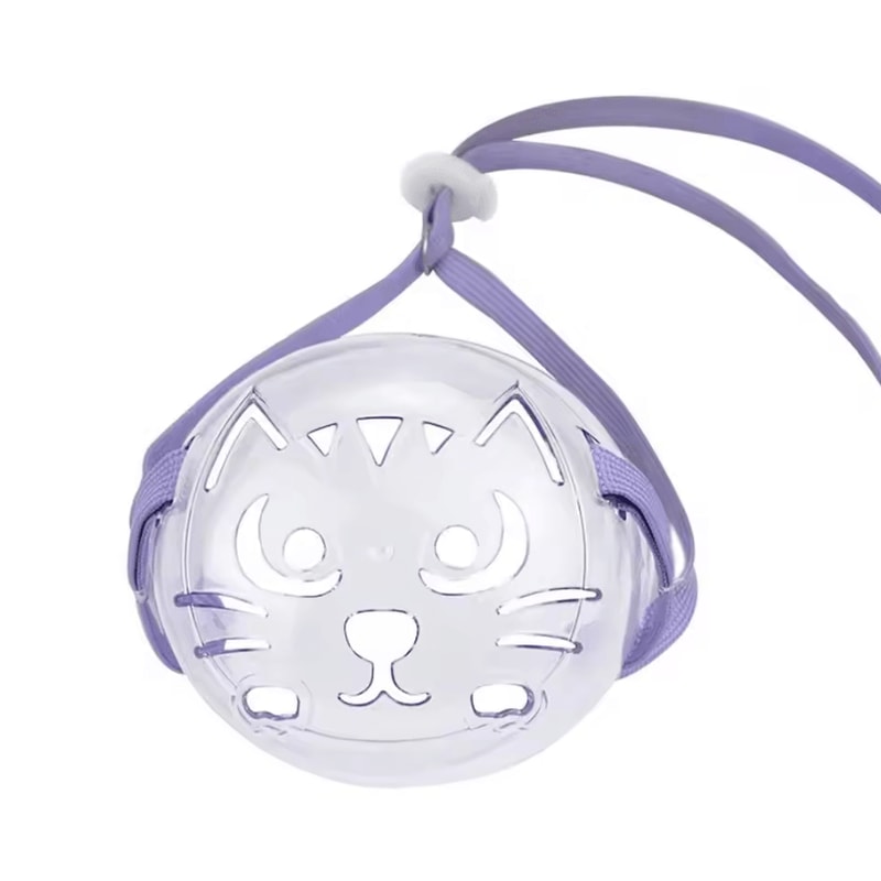 ClearView Cat Grooming Muzzle Cat Grooming Muzzle For Safer Handling StressFree Care 4