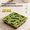 Hide Seek Felt Puzzle Box Cat Puzzle Toy For Mental Stimulation Active Play 0