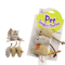 Plush Mouse Hunt Interactive Cat Toy Set For Indoor Cats 1
