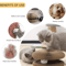 Magic Accordion Cat Scratching Board Interactive Play Tunnel 1