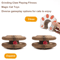 Magic Round Cat Scratching Board With Ball Track Toy 4