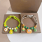 Colorful Braided Pet Necklace Collar With Bell Charm 1