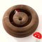Twistable Cardboard Cat Scratcher Interactive Play Tunnel 0