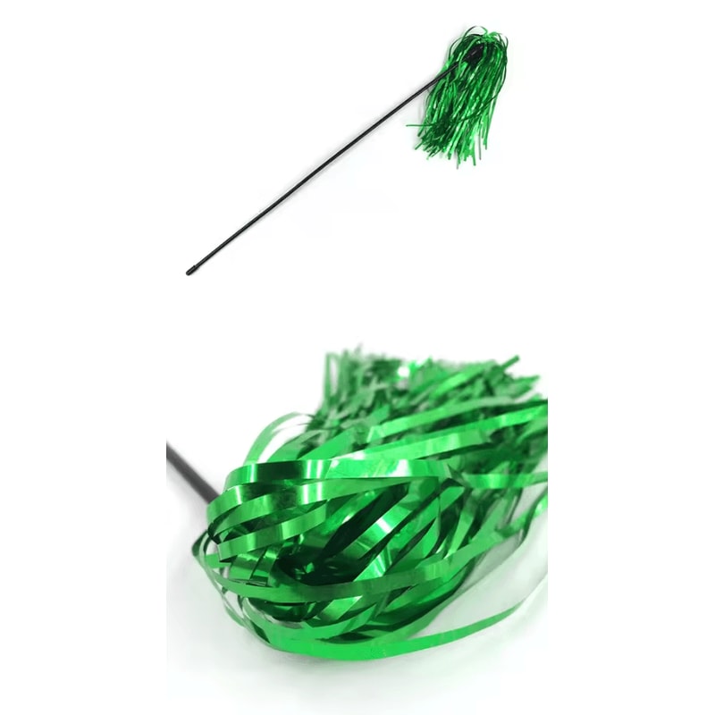 Colorful Ribbon Wand Cat Teaser Toy For Interactive Play 4
