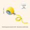 USB Rechargeable Smart Rolling Ball Cat Toy With Tail Teaser 4