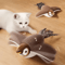 TouchActivated Chirping Flapping Bird Interactive Pet Toy 0