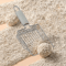 HeavyDuty Stainless Steel Cat Litter Scoop With Aluminum Handle 3