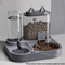 2in1 Automatic Pet Feeder Water Dispenser Station 4