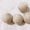 Handmade Sisal Sounding Cat Ball Toy Set 3