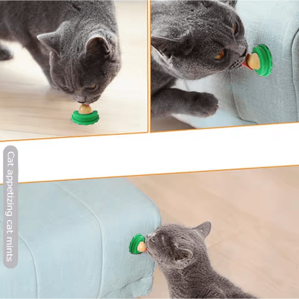 Catnip Energy Ball Licking Treat For Cats 1