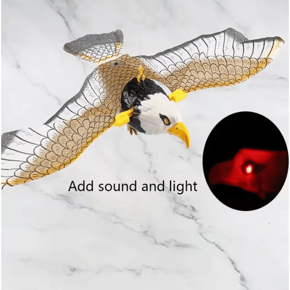 Electric Flying Bird Interactive Cat Toy 2