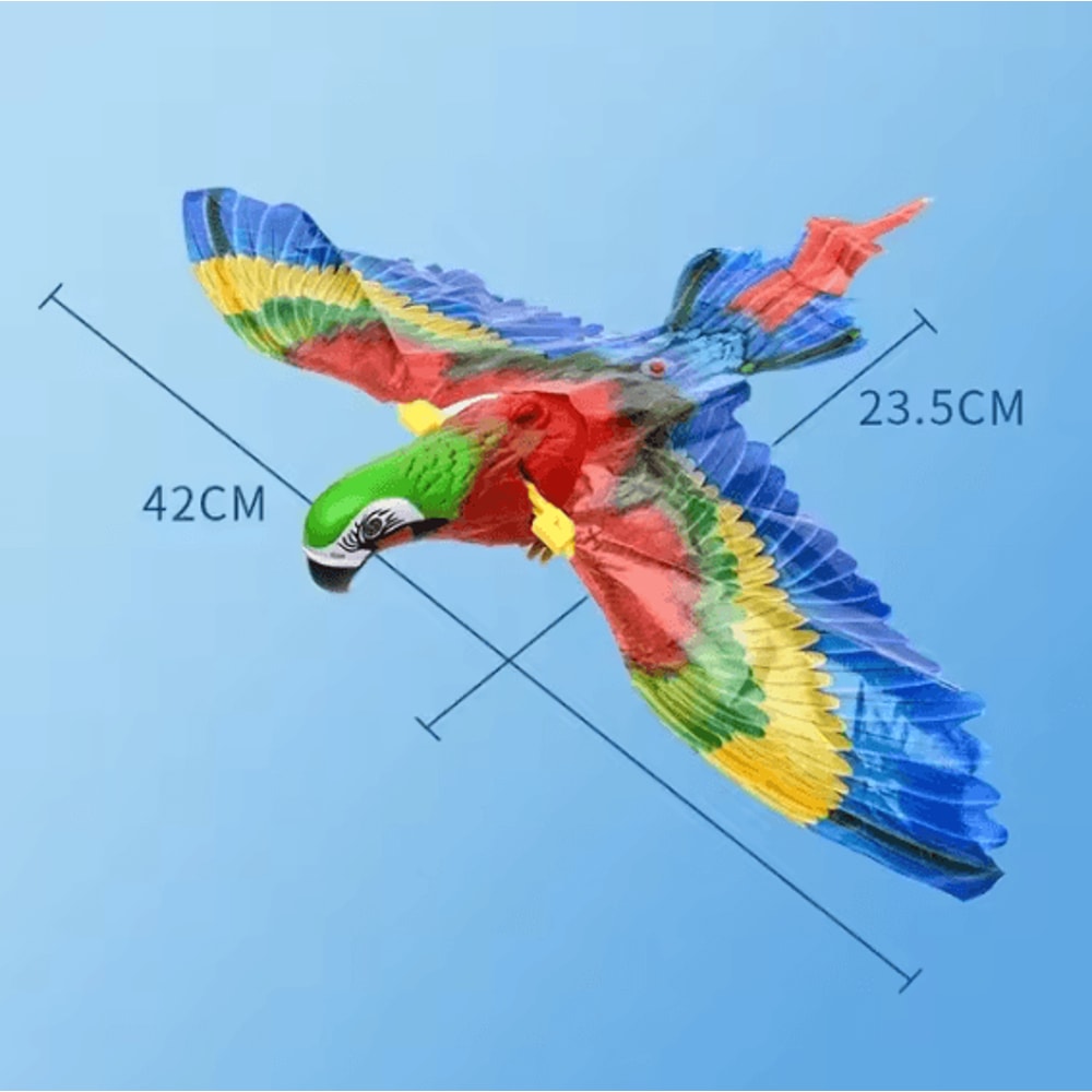 Electric Flying Bird Interactive Cat Toy 3