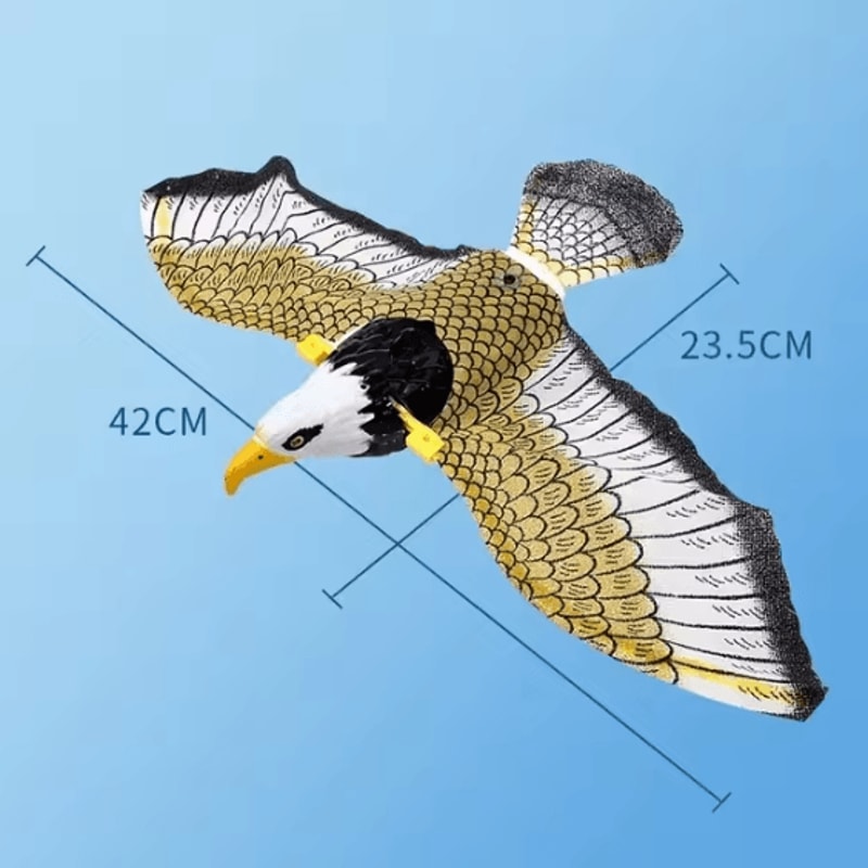 Electric Flying Bird Interactive Cat Toy 4