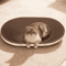 Oval Corrugated Cat Scratcher Bed Lounge 0