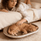 Oval Corrugated Cat Scratcher Bed Lounge 2