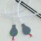 Felt Snake Cat Teaser Wand With Bell 3