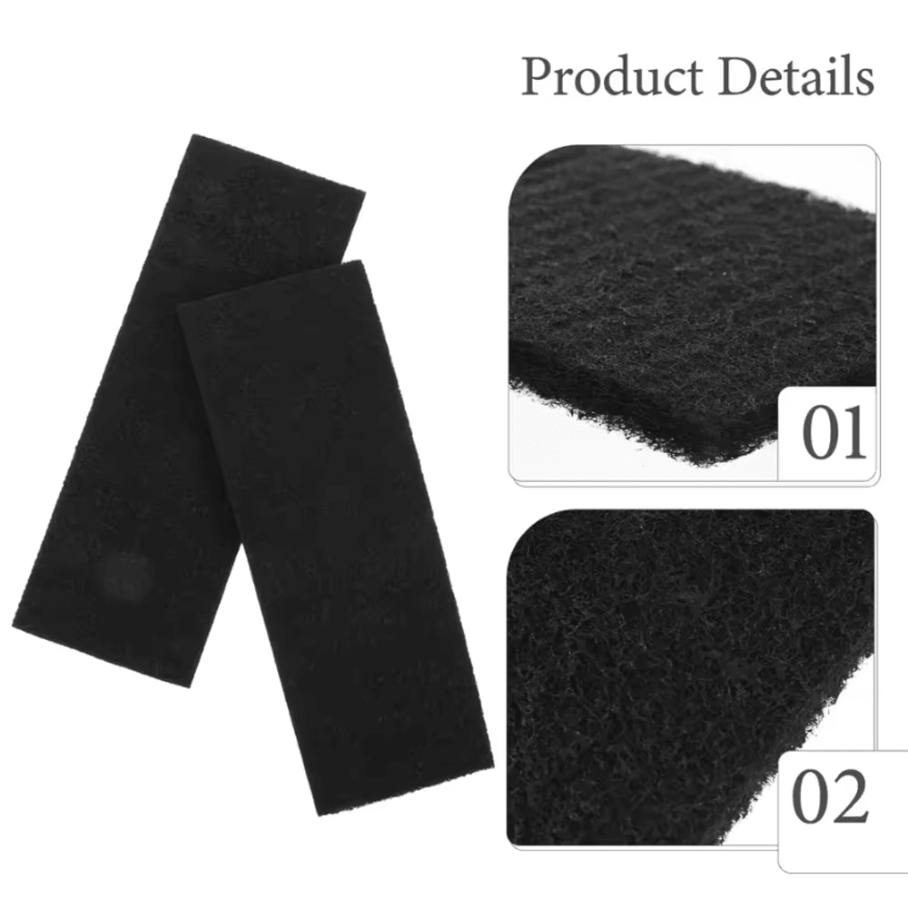 Activated Carbon Cat Litter Box Filter Replacement Set 3