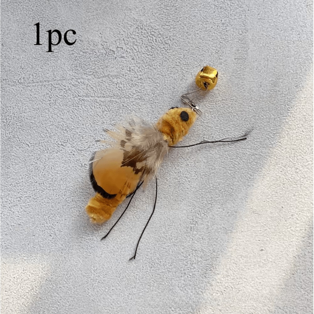 Plush Insect Replacement Heads For Cat Teaser Wands 2