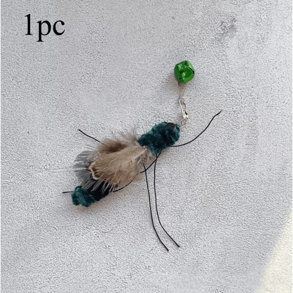 Plush Insect Replacement Heads For Cat Teaser Wands 3