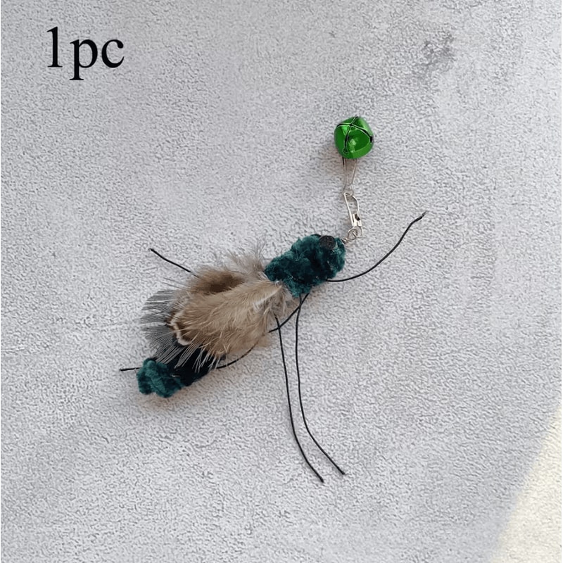 Plush Insect Replacement Heads For Cat Teaser Wands 3