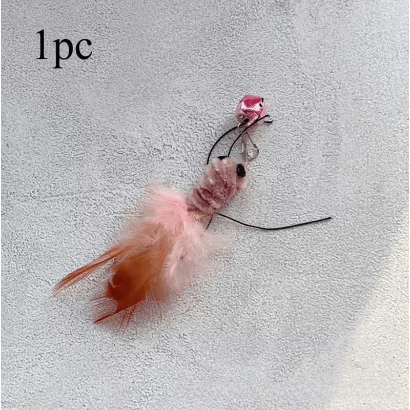 Plush Insect Replacement Heads For Cat Teaser Wands 4