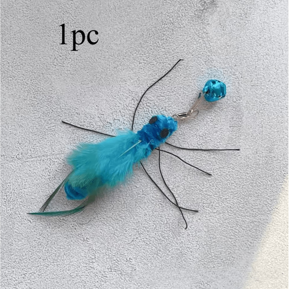 Plush Insect Replacement Heads For Cat Teaser Wands 5