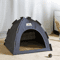 Foldable Pet Tent House With Breathable Cooling Mat 0