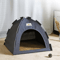 Foldable Pet Tent House With Breathable Cooling Mat 0