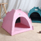 Foldable Pet Tent House With Breathable Cooling Mat 1
