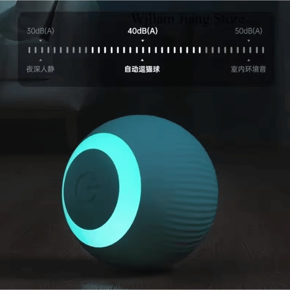 Smart Rechargeable Rolling Ball Cat Toy 1