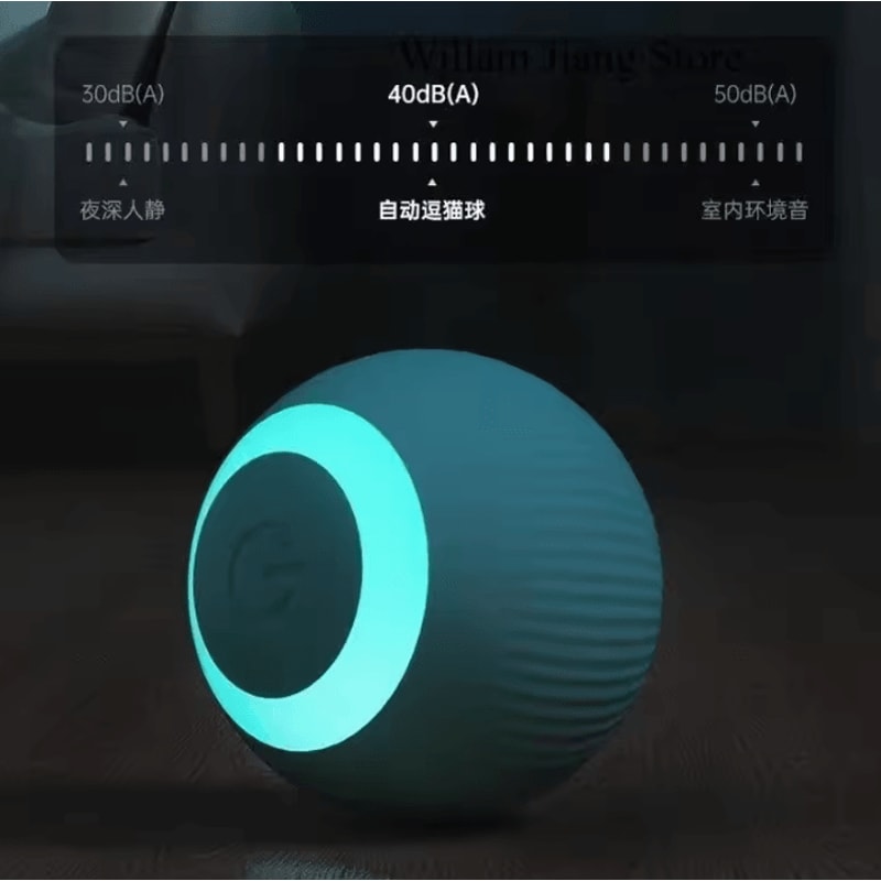 Smart Rechargeable Rolling Ball Cat Toy 1