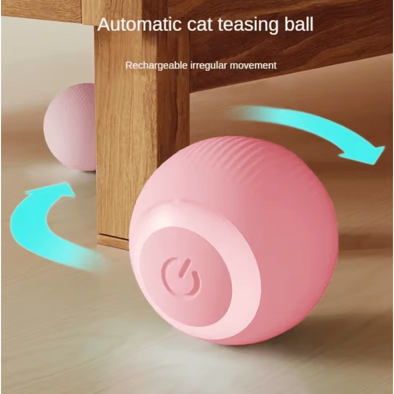Smart Rechargeable Rolling Ball Cat Toy 2