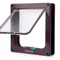4Way Locking Weatherproof Cat Door For Cats Small Pets 5